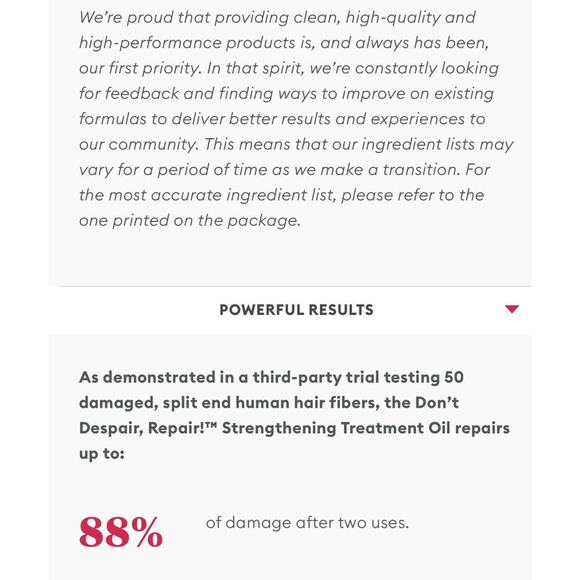 NEW Briogeo Don't Despair Repair Set Shampoo Conditioner Mask 3x2oz Dry Hair - Picture 7 of 13